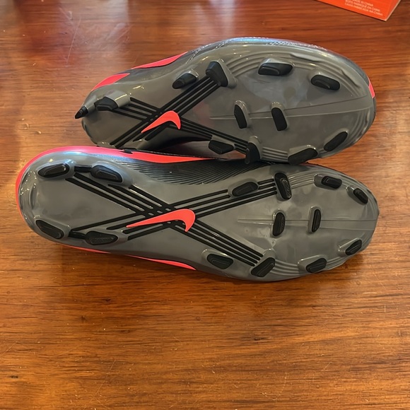 Nike T90 Strike IV FG Soccer Cleats shoes new 472562 060 grey Mens Size 8 - Picture 14 of 16